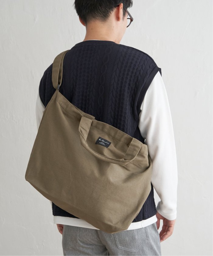 【Native Youth】トップフラップラフィアショルダーバッグ送関込 セール】キャンバス2WAYラージショルダーバッグ(504690742