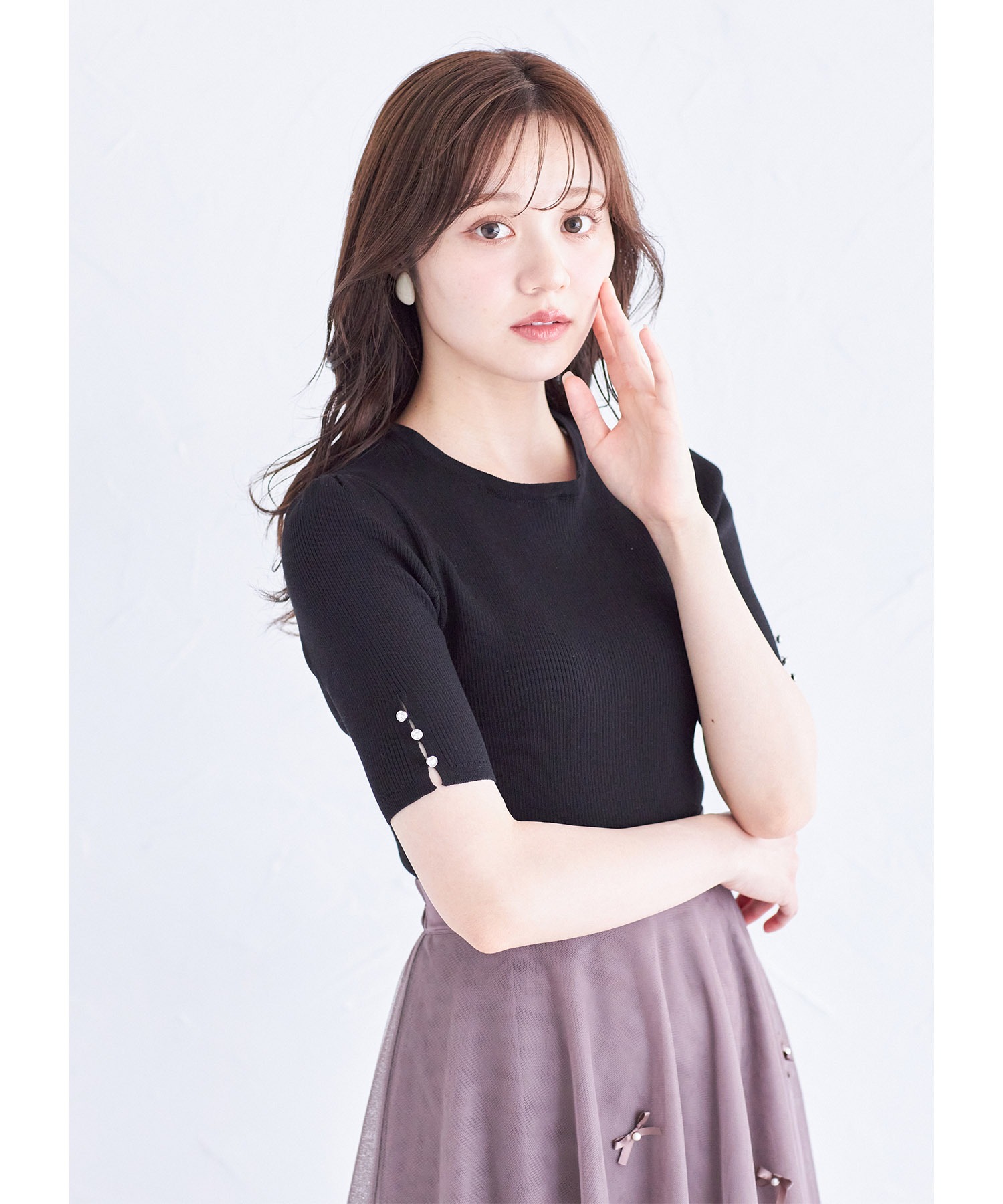 トッコ クローゼット リュクス tocco closet luxe 2WAYフラワー トッコ クローゼット リュクス tocco closet luxe 2WAYフラワー