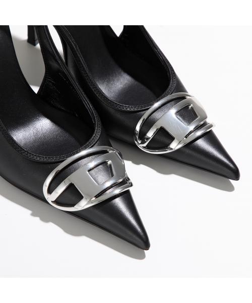 【CHANEL】ポインテッドトゥスリングバックシューズ　23.5センチ CHARLES & KEITH ホースビット ポインテッドトゥスリングバック
