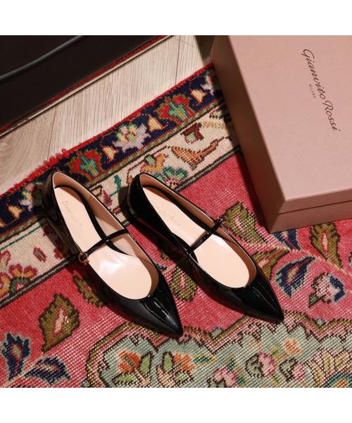 Gianvito Rossi(ジャンヴィト ロッシ)のメリージェーンフラット