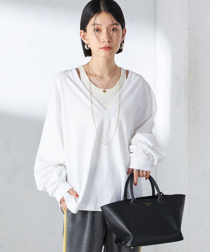 セール 30%OFF】【SHIPS別注】onit:〈手洗い可能〉ディープ V