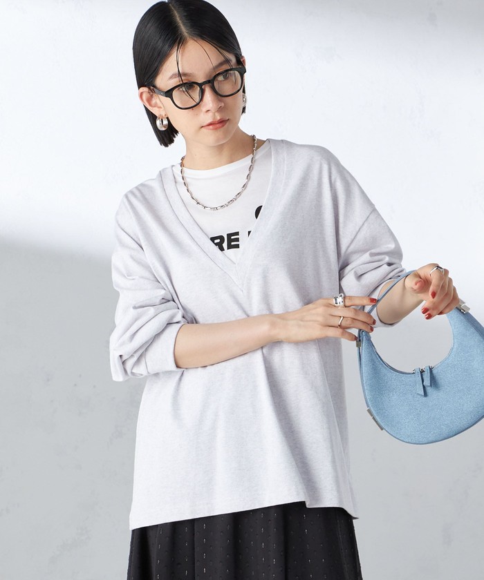 セール 30%OFF】【SHIPS別注】onit:〈手洗い可能〉ディープ V
