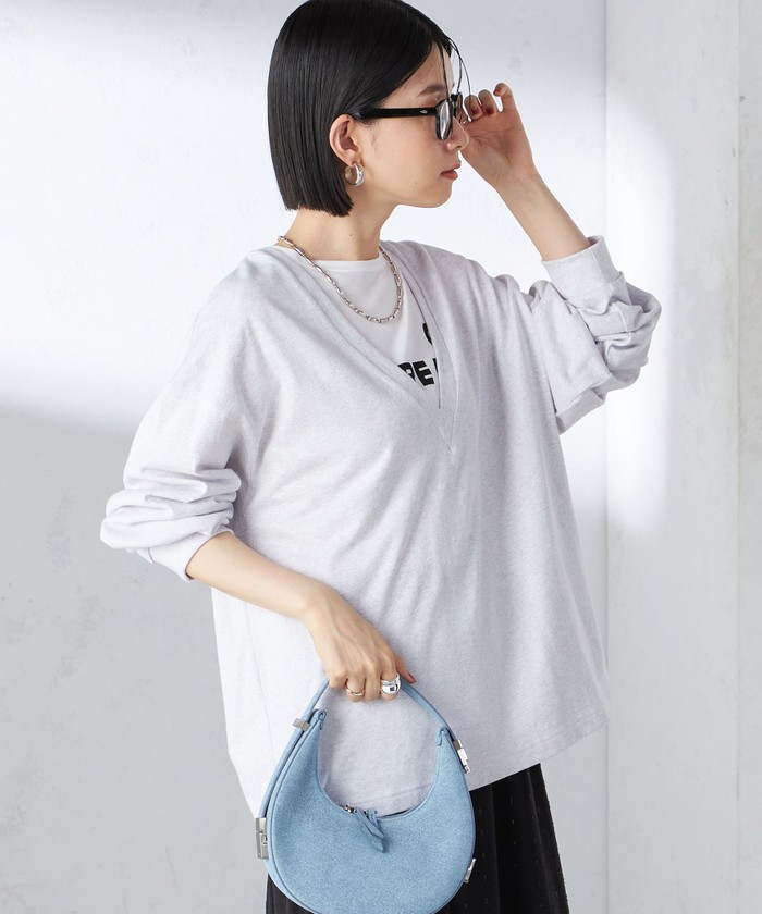セール 30%OFF】【SHIPS別注】onit:〈手洗い可能〉ディープ V