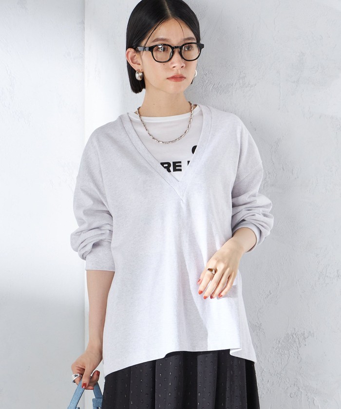 セール 30%OFF】【SHIPS別注】onit:〈手洗い可能〉ディープ V