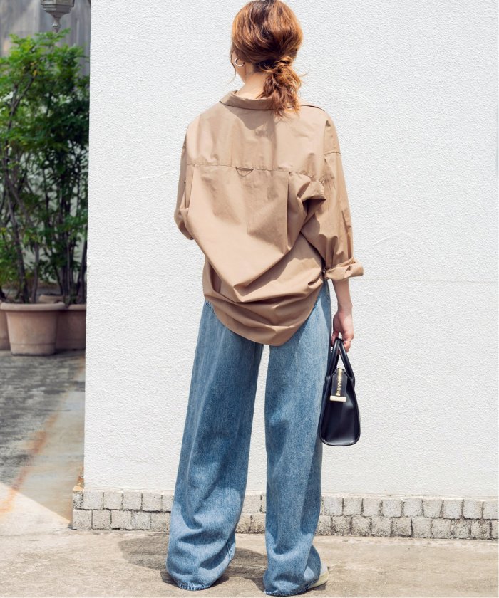 ≪追加2 WEB限定≫50コットンオーバーシャツ（シャツ/ブラウス