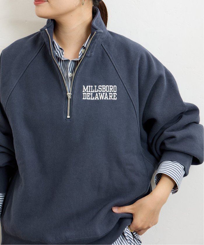 セール 30%OFF】別注【CHAMPION/チャンピオン】ハーフジップロゴ