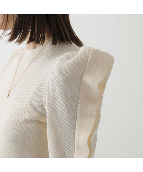 DT★Max Mara★limone フリルシャツドレス セール】マックスマーラ Max Mara MAX MARA ニット GENERO