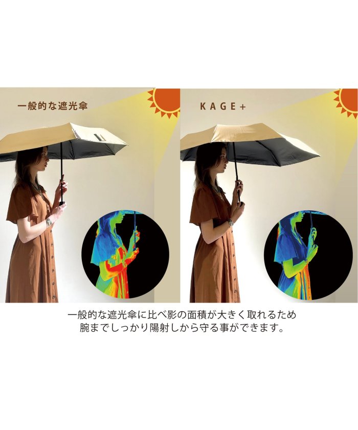日傘・晴雨兼用・KAGE＋『ジャーナル スタンダード