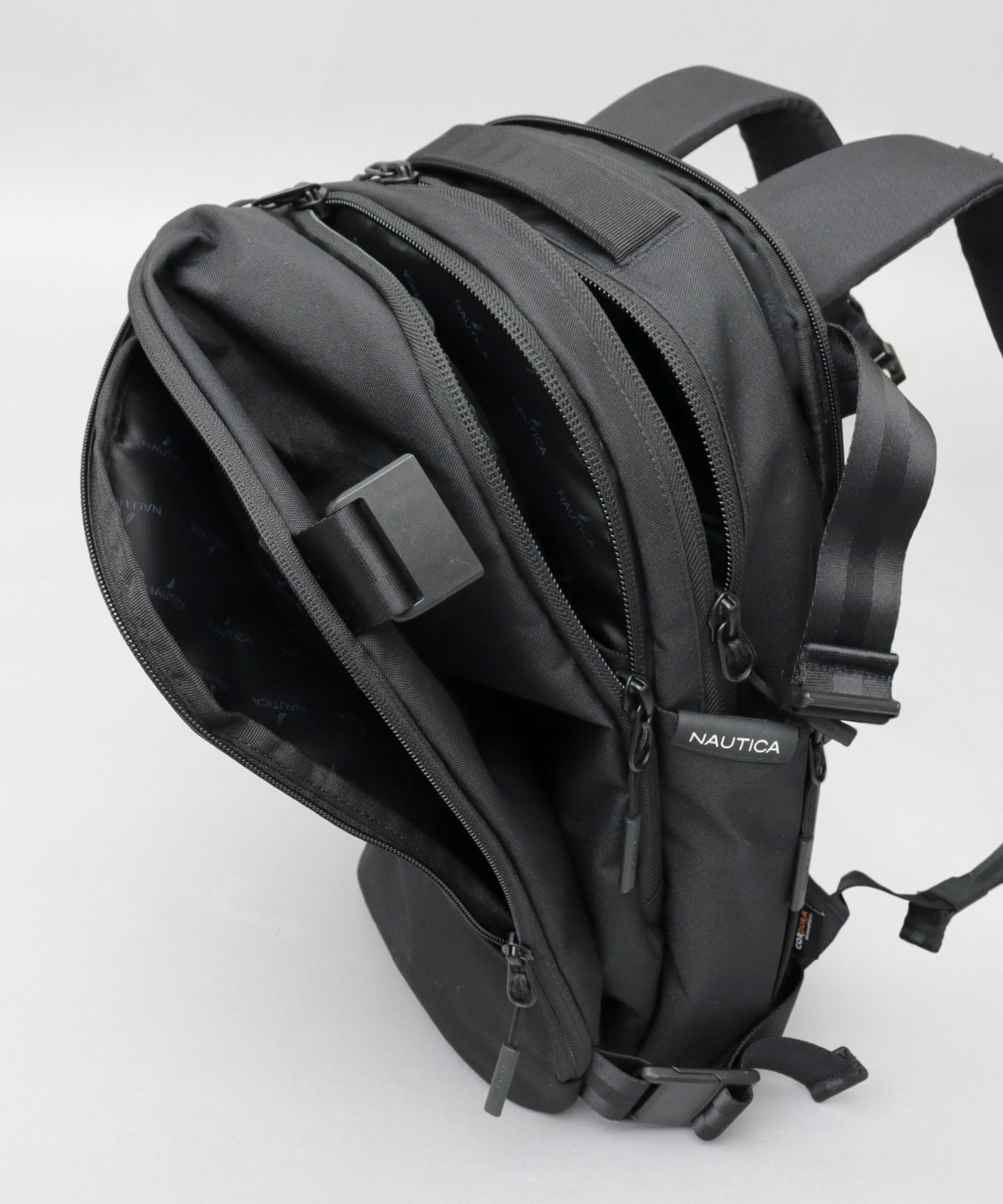 CORDURAポリエステル マグネットバックル ビジネスリュック