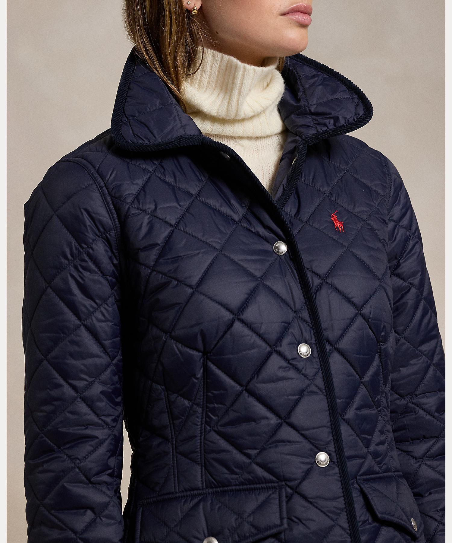 Lauren Ralph Lauren ダイヤモンドキルテットジャケット Diamond-Quilted Jacket