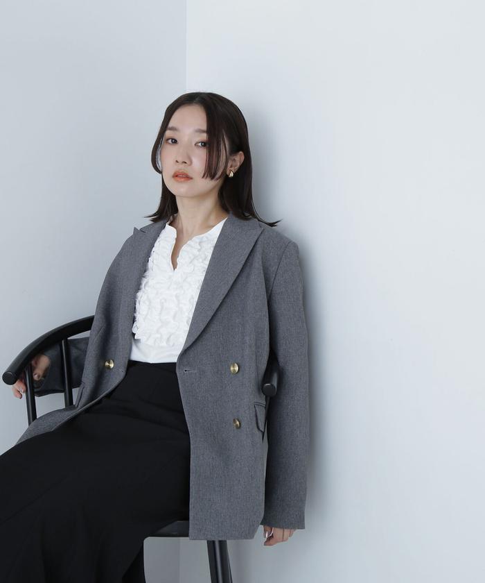 ダブルブレストボクシージャケット 24AW(506514602
