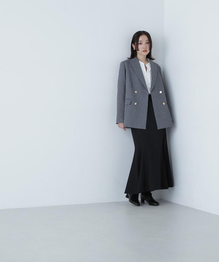 ダブルブレストボクシージャケット 24AW(506514602 ダブルブレストボクシージャケット 24AW(506514602