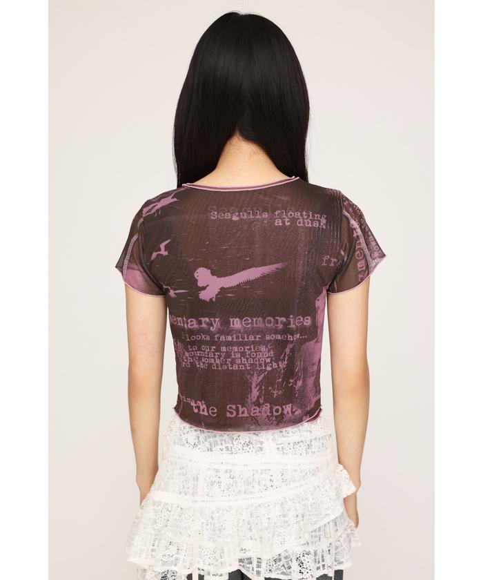 PRINTED SHEER トップス(506616095) | スライ(SLY) - d fashion