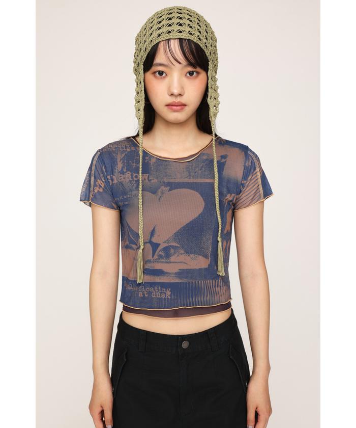 PRINTED SHEER トップス(506616095) | スライ(SLY) - d fashion