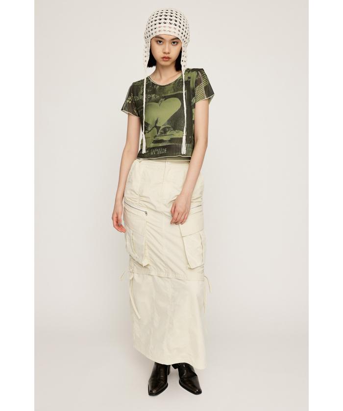 サリーさん専用 PRINTED SHEER トップス(506616095) | スライ(SLY) - d fashion