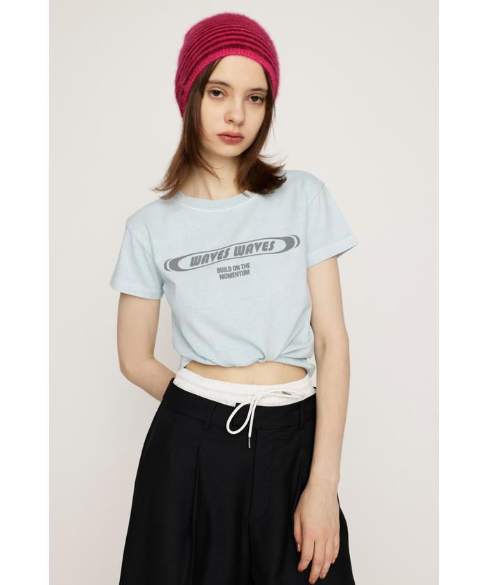 FRONT PRINT COMPACT Tシャツ(506616096) | スライ(SLY) - d fashion