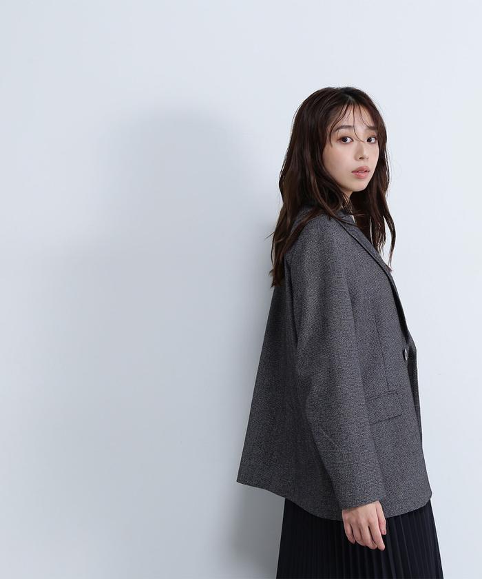 上品 セール】ミニチドリダブルジャケット 24AW(506616243 ジャケット・アウター