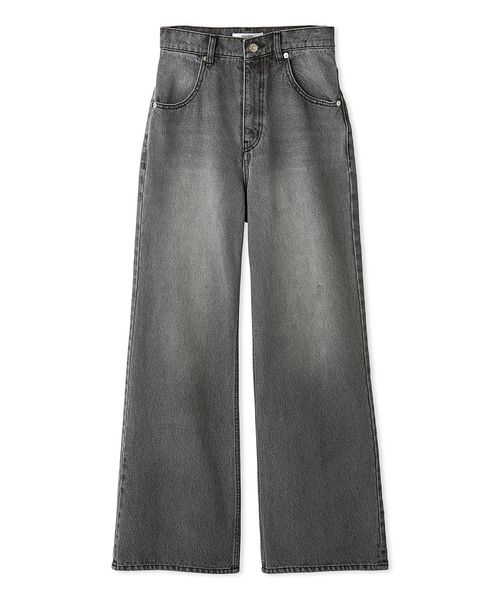 SNIDEL サイドボタンデニムスカショーパン SNIDEL（スナイデル）の「サイドボタンデニムスカショーパン