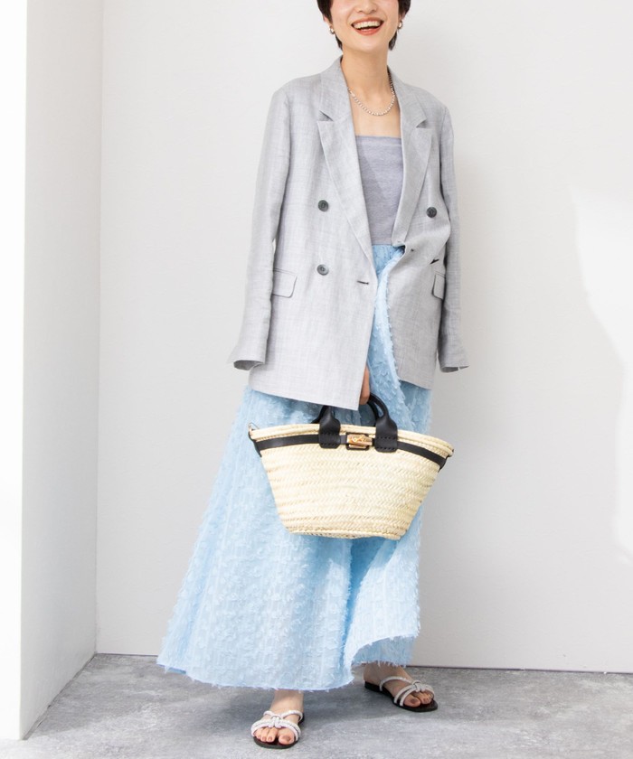 セール 50%OFF】2WAYカットジャガードドッキングワンピース