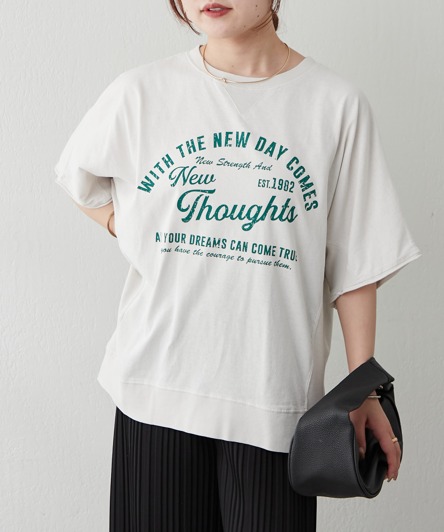 クーポン】ピグメントドルマンTシャツ トップス Tシャツ