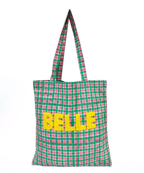 セール40%OFF】A4収納可 トートバッグ ジオメトリック柄 刺繍 セール40%OFF】A4収納可 トートバッグ ジオメトリック柄 刺繍