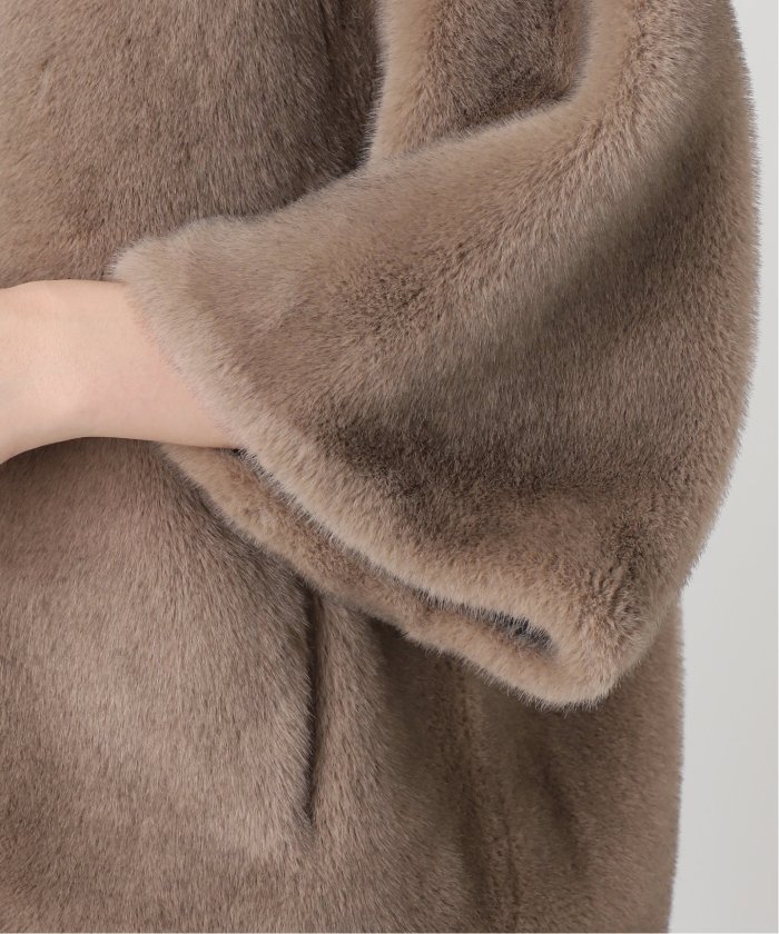 LOU ANDREA/ルーアンドレア ECO-FUR BZ エコファーブルゾン LOU ANDREA/ルーアンドレア ECO-FUR BZ エコファーブルゾン