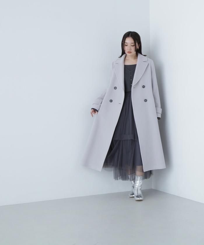 楽天市場】【SALE／10%OFF】ビッグカラーダブルチェスターコート
