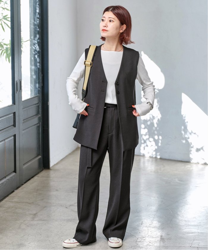 Spick & Span｜《追加》PEカルゼVカラージレ | Rakuten Fashion