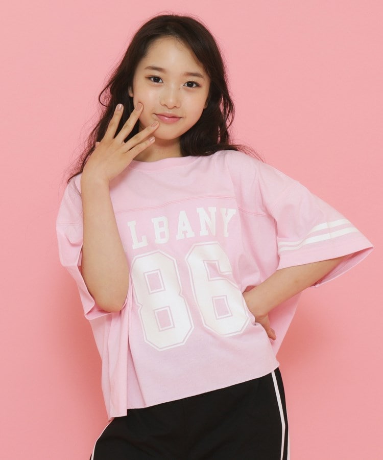 セール 50%OFF】【130cmあり】ナンバリング ゆるTシャツ