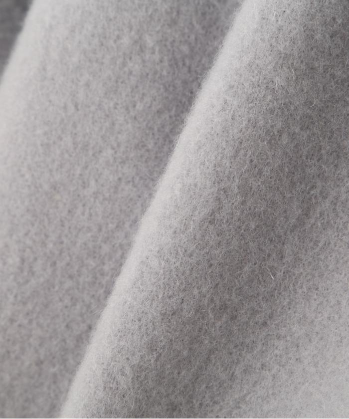 セール 10%OFF】ダブルブレストフォルムミドルコート 24AW