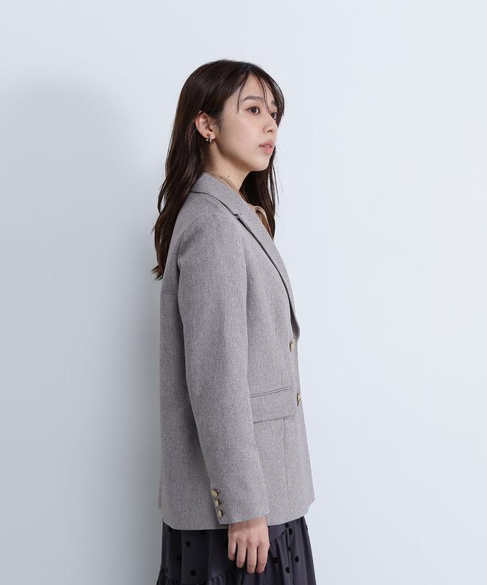 ダブルブレストボクシージャケット 24AW(506514602 ダブルブレストボクシージャケット 24AW(506514602