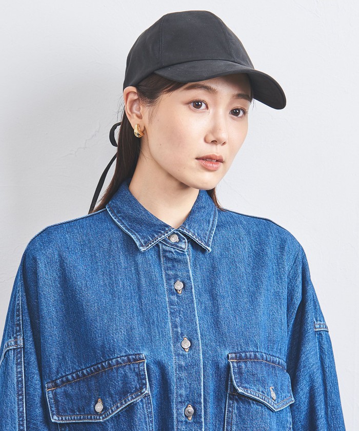 UNITED ARROWS バックリボン キャップ UV - ファッション通販