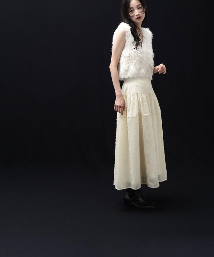 セール 10%OFF】シャギーコンパクトニットベスト(506590298