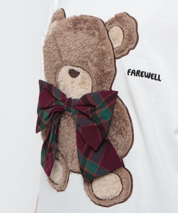 クマさんのぬいぐるみT トップス Tシャツ 半袖 夏(506607151