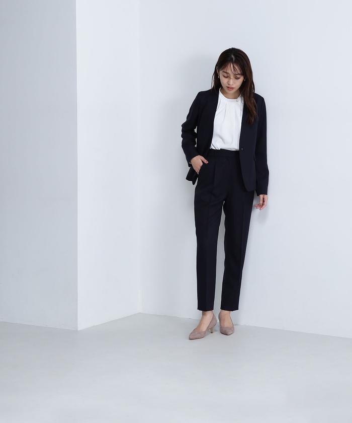 パウダーツイル SETUP テーパードパンツ 24AW(506616235