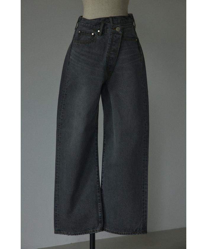 front design black denim(フロントデザインブラックデニム