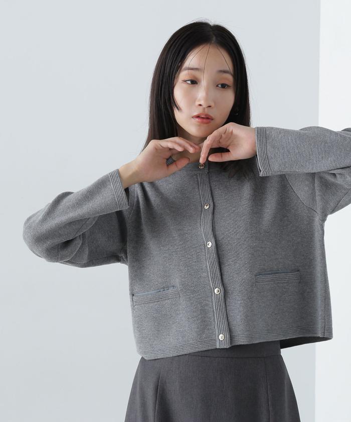 セール 30%OFF】シルクブレンドカーディガン 24AW(506653205