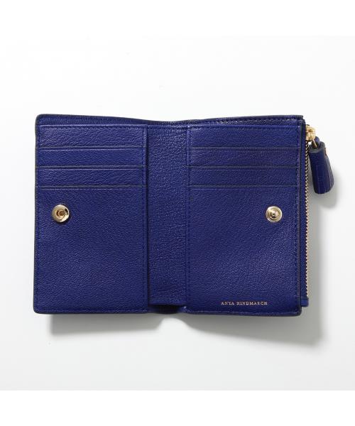 セール】ANYA HINDMARCH 二つ折り財布 Folding Wallet Crunch セール】ANYA HINDMARCH 二つ折り財布 Folding Wallet Crunch