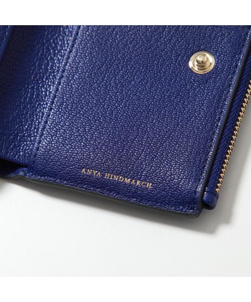 セール】ANYA HINDMARCH 二つ折り財布 Folding Wallet Crunch セール】ANYA HINDMARCH 二つ折り財布 Folding Wallet Crunch