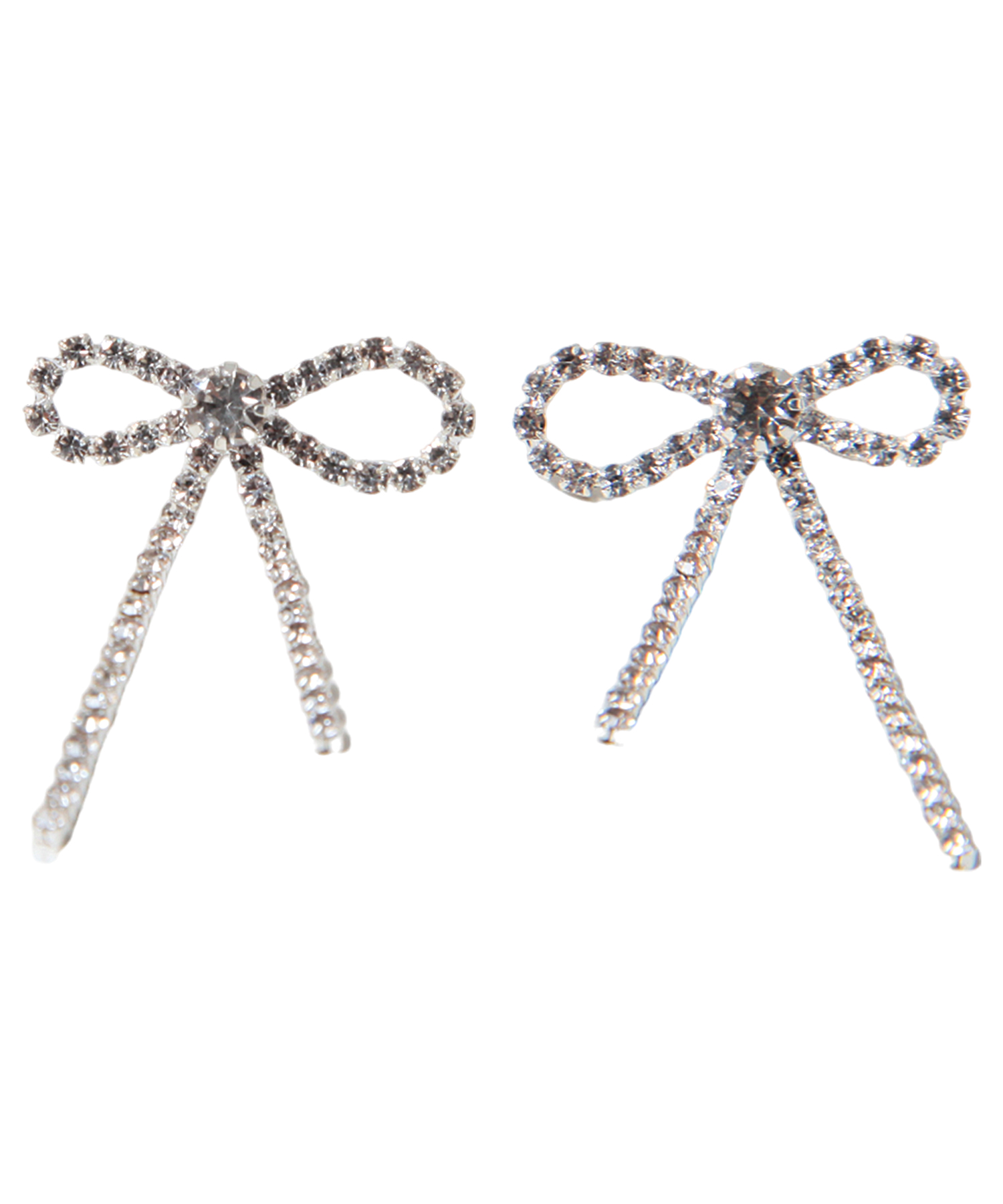 ジュリアブティック JULIA BOUTIQUE キラキラリボンピアス[24623
