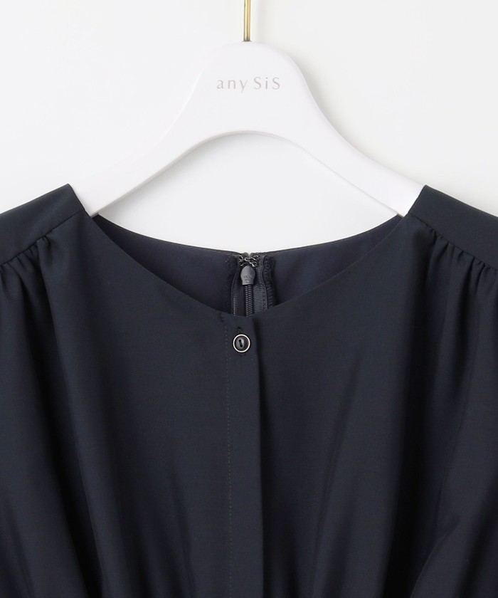 セール 30%OFF】【洗える】ピンタックハイウエスト ワンピース