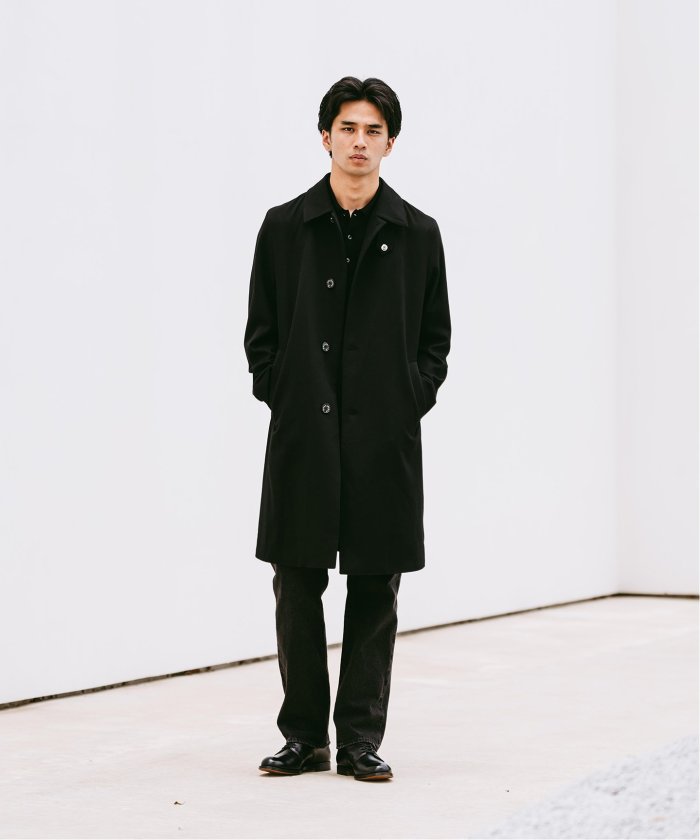 【値下げ】MACKINTOSH マッキントッシュ Pコート ブラック MACKINTOSH - 最終値下げ♡マッキントッシュ Pコート ブラックの