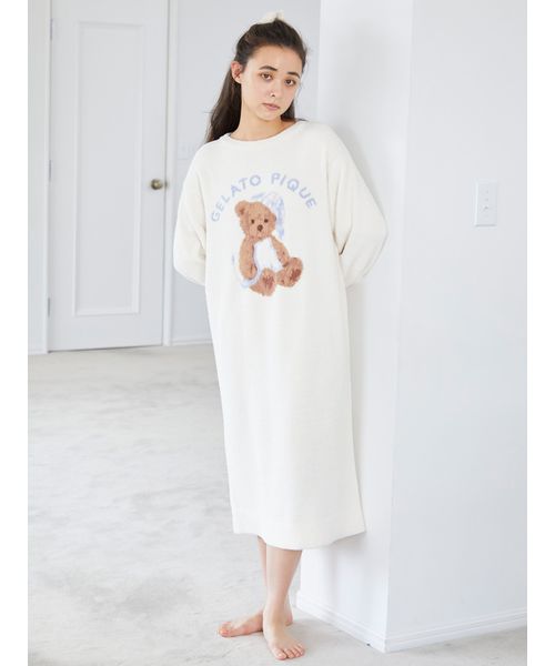 セール 30%OFF】GOOD NIGHT BEAR ジャガードワンピース セール 30%OFF】GOOD NIGHT BEAR ジャガードワンピース
