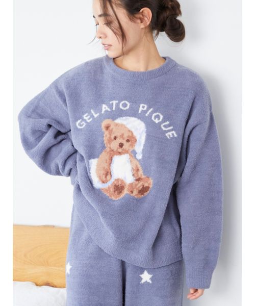 セール 30%OFF】GOOD NIGHT BEAR ジャガードプルオーバー セール 30%OFF】GOOD NIGHT BEAR ジャガードプルオーバー