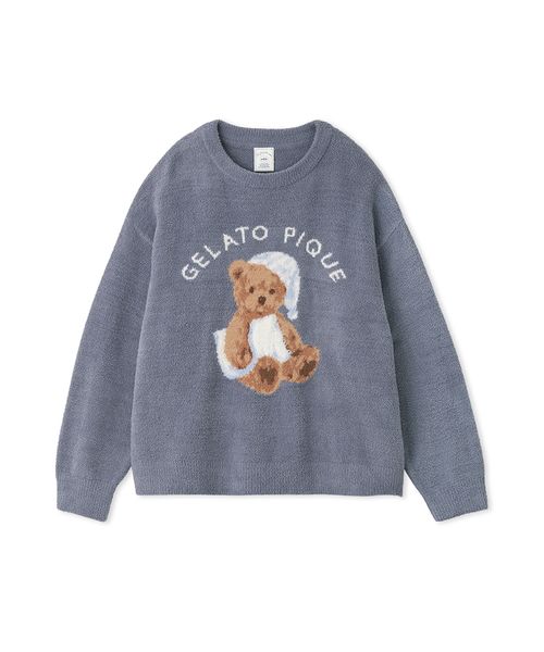 セール 30%OFF】GOOD NIGHT BEAR ジャガードプルオーバー セール 30%OFF】GOOD NIGHT BEAR ジャガードプルオーバー