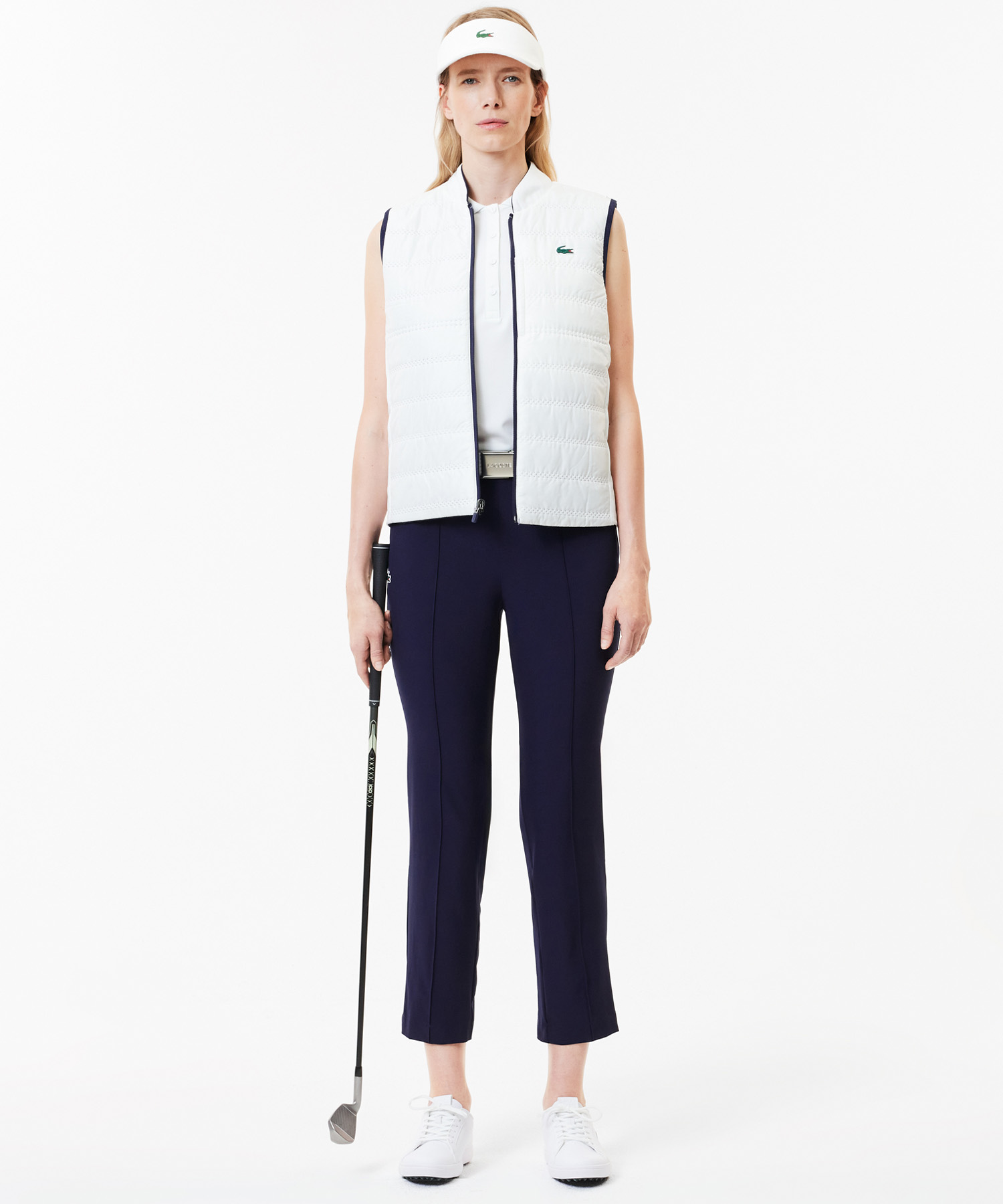 ラコステ LACOSTE センタークリースゴルフパンツ(505909805