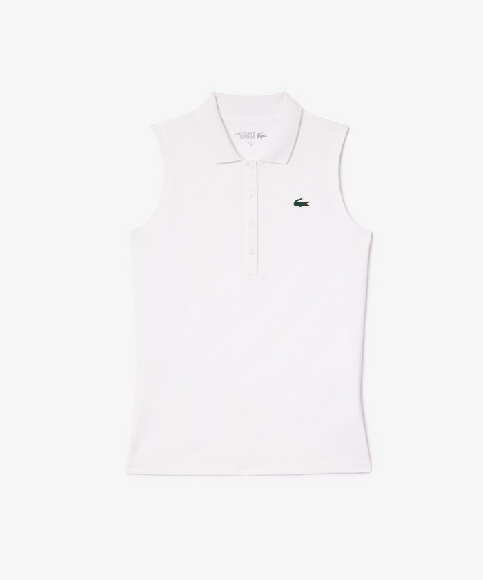LACOSTE / ラコステ UVカット UPF50+ ウルトラドライノースリーブゴルフポロシャツ クーポン】【セール 40%OFF】ラコステ LACOSTE UVカット UPF50+