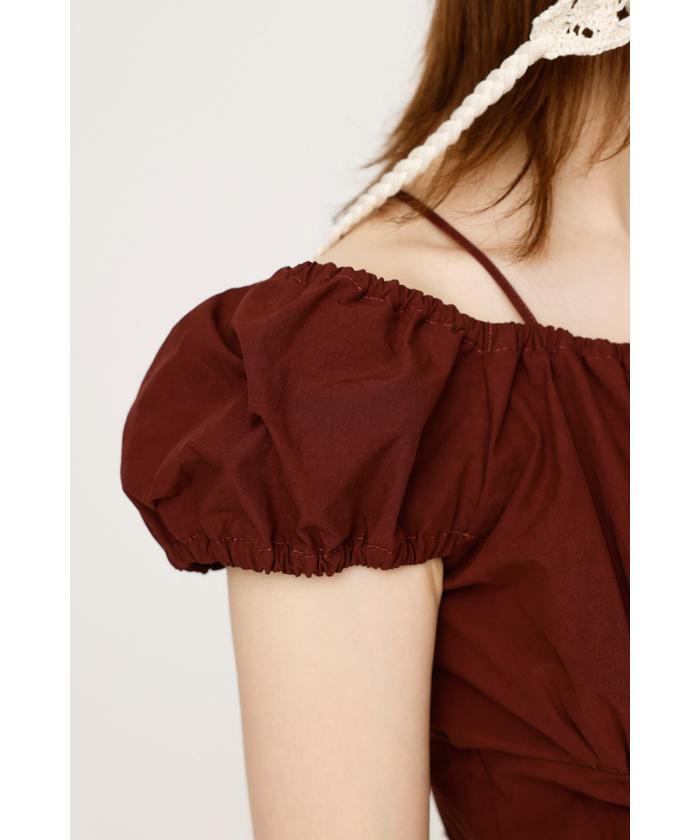 FRONT LACE UP ブラウス(506661659) | スライ(SLY) - d fashion