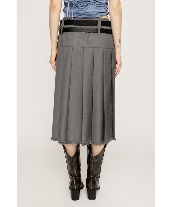 SLY SIDE ZIP PLEATS スカート セール 20%OFF】SIDE ZIP PLEATS スカート(506661667) | スライ