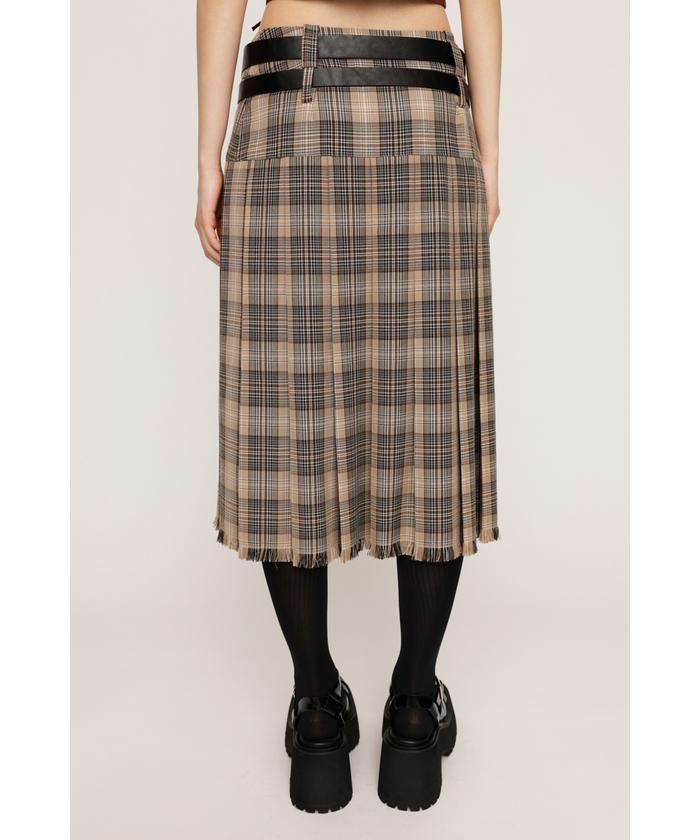 セール 20%OFF】SIDE ZIP PLEATS スカート(506661667) | スライ